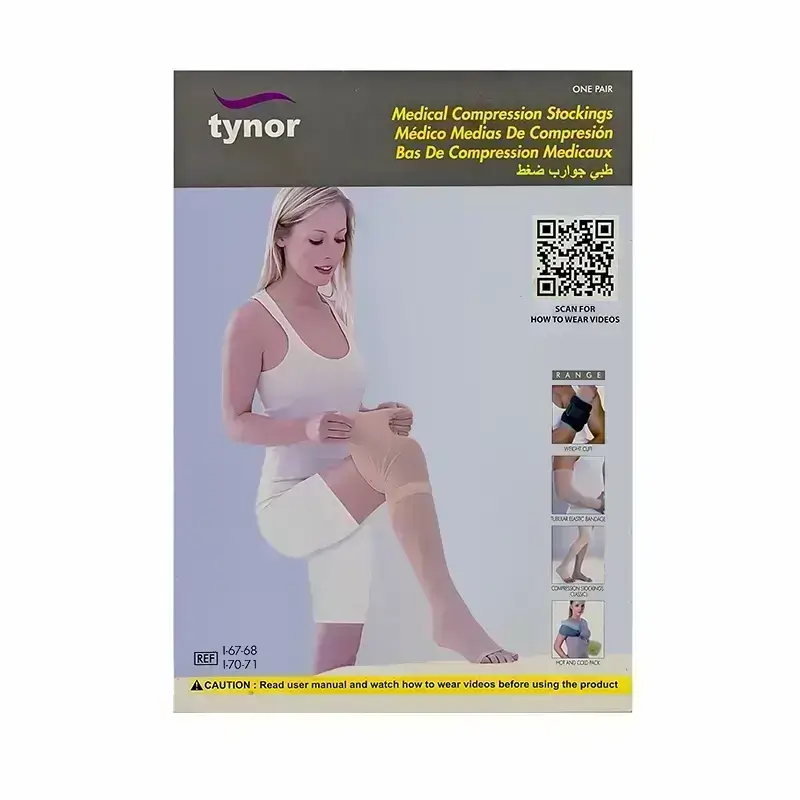 Lycra Varicose Vain Stockings Tynor, For Personal, Size: Medium at